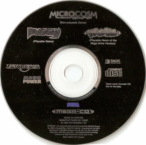 Psygnosis The Mega Power Demo